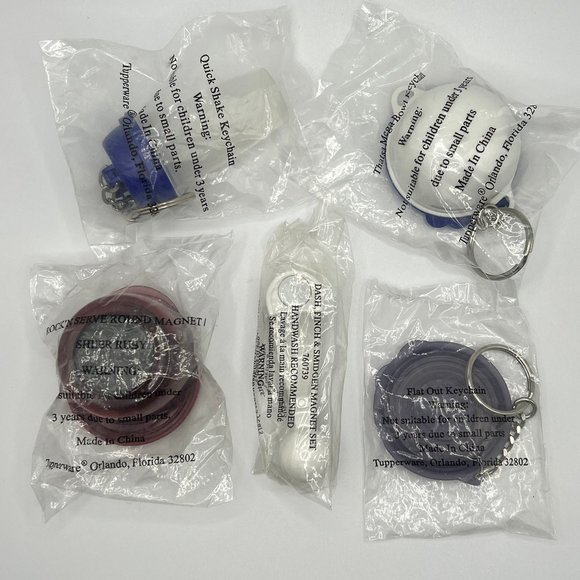 Tupperware Keychaina and Magnet Assortment - Picture 2 of 2